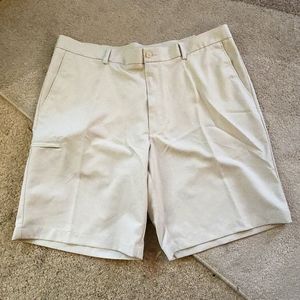 Grand Slam Mens Dark Chalk Performance The Ultimate Golf Shorts Size 40 Ins.